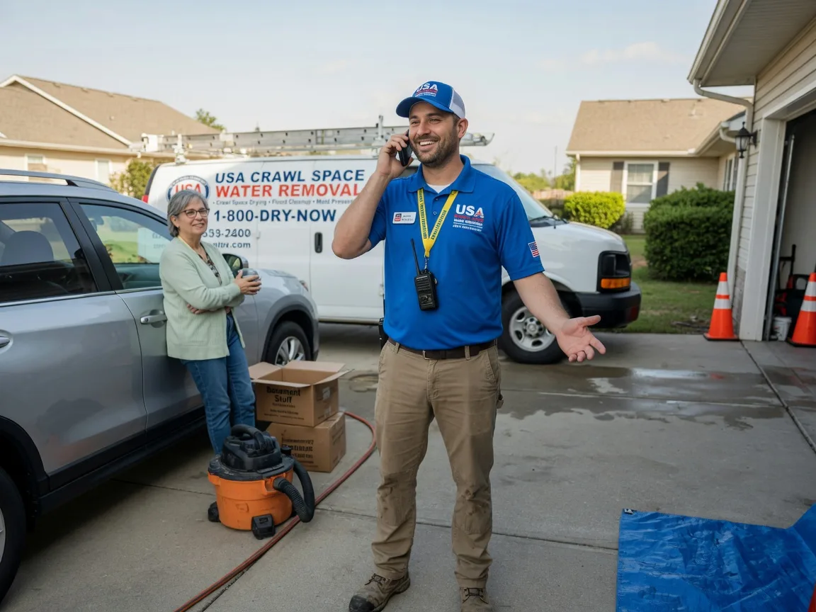 Crawl Space Water Removal Sophia, NC FAQs